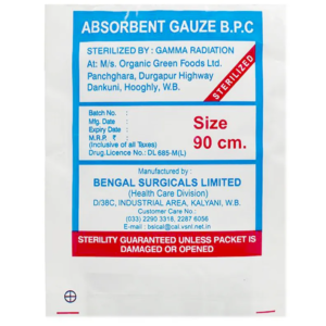 Sterile Absorbent Gauze B.P.C. – 90 cm